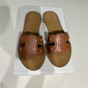 Celine Triomphe Sandals